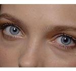 Blaue Augen
