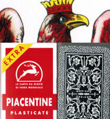 Modiano piacentine gezinkten Karten
