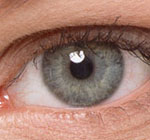 Graue Augen