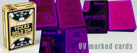 UV markierte pokerkarten